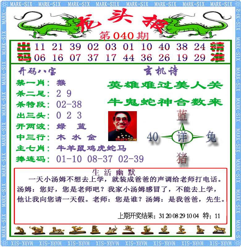 040期龙头报[图]
