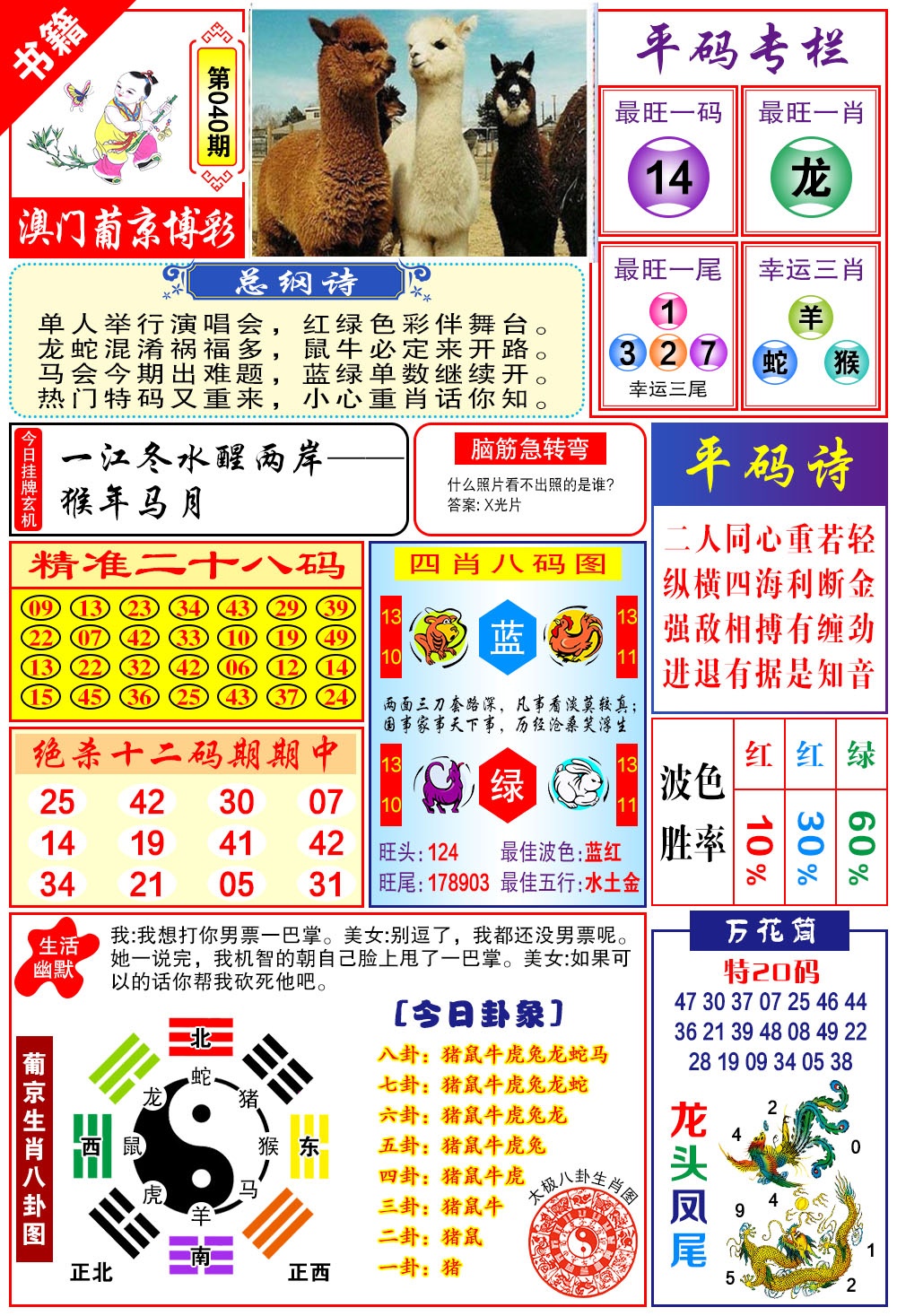 040期澳门万花筒[图]