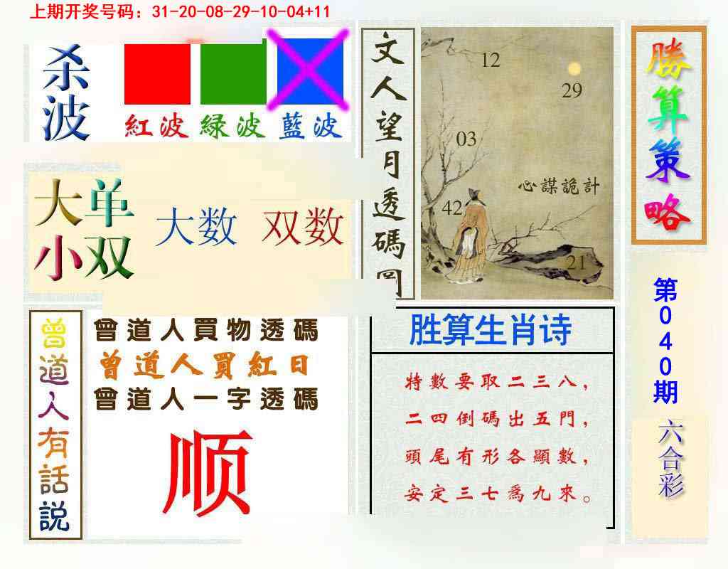 040期胜算策略[图]