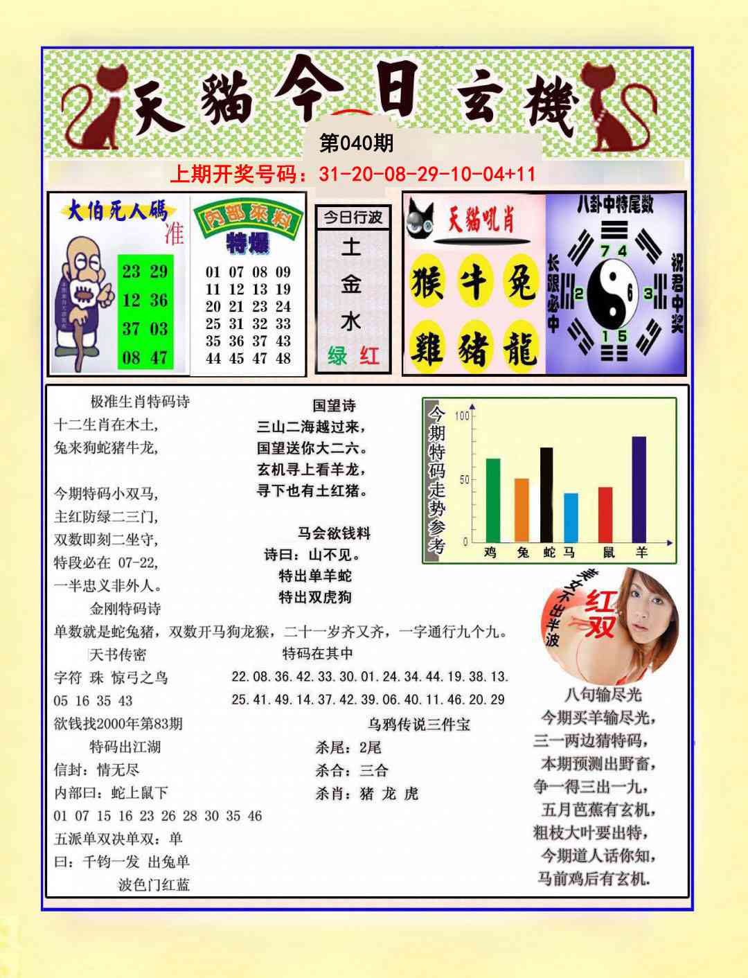 040期今日玄机图A[图]