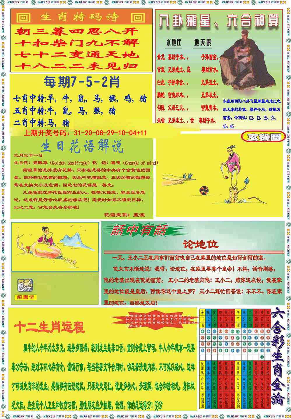 040期九龍马经B(推荐)[图]