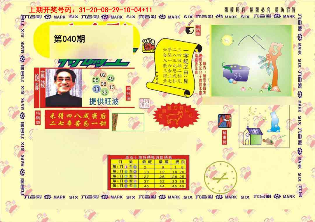 040期特码王[图]