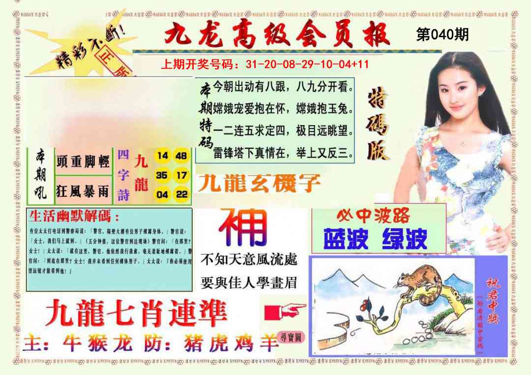 040期九龙高级会员报[图]