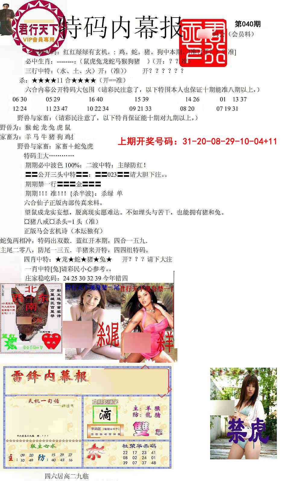 040期特码内幕报[图]