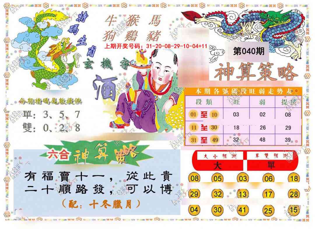 040期神算策略[图]