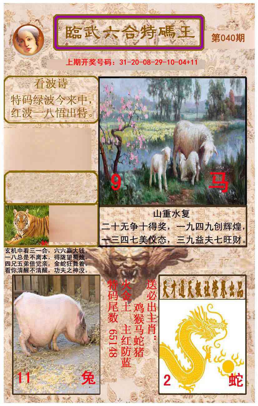 040期临武六合特码王[图]