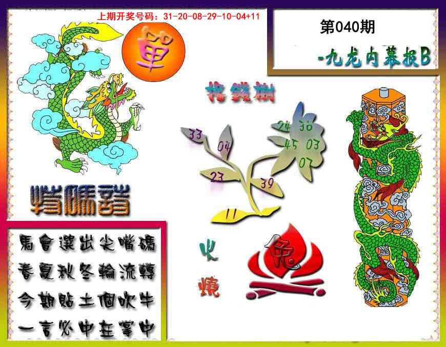 040期九龙内幕特肖图a[图]