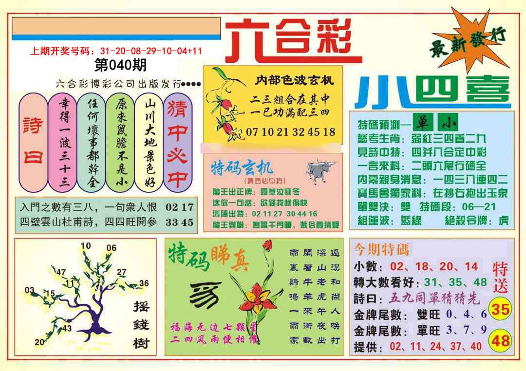 040期小四喜[图]