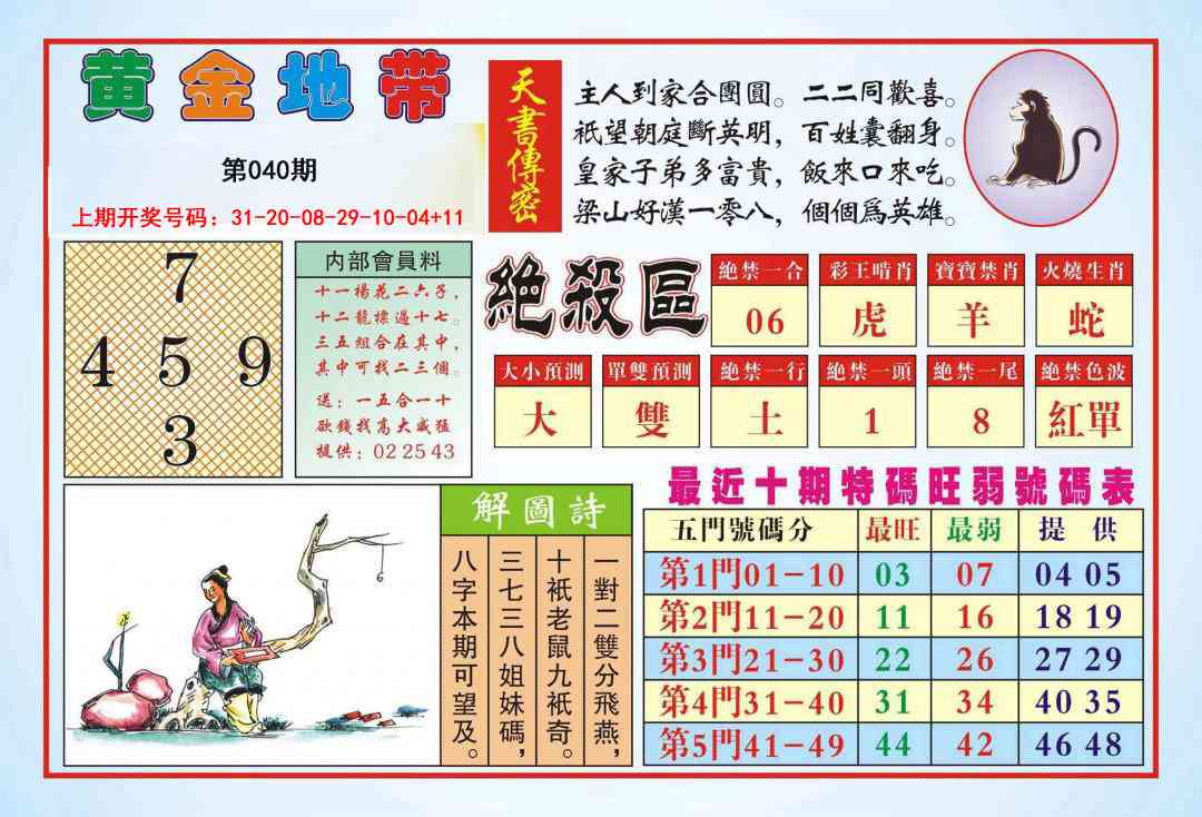 040期黄金地带[图]
