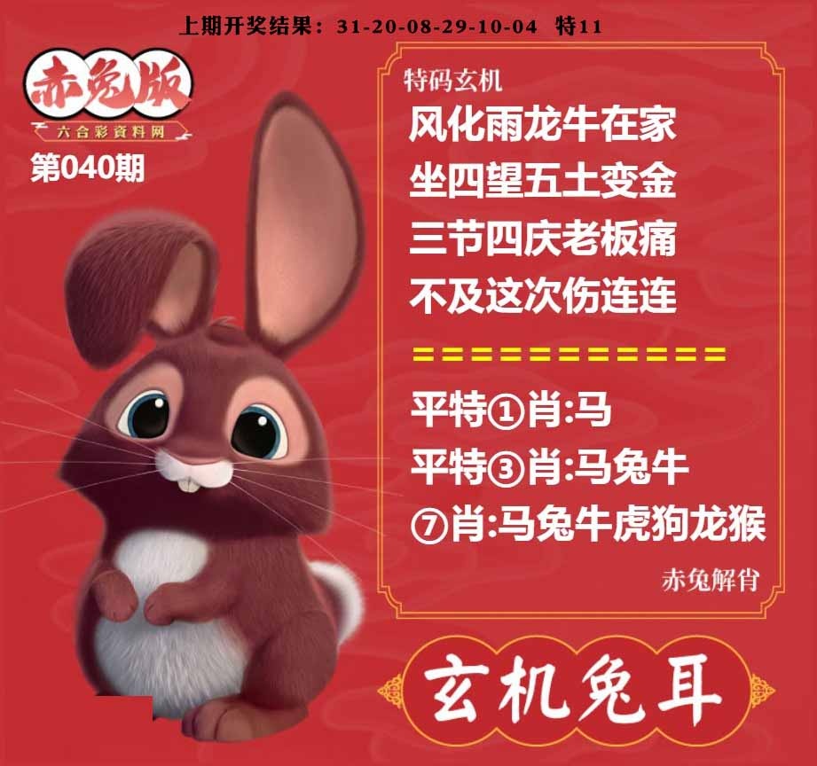 040期玄机兔耳[图]